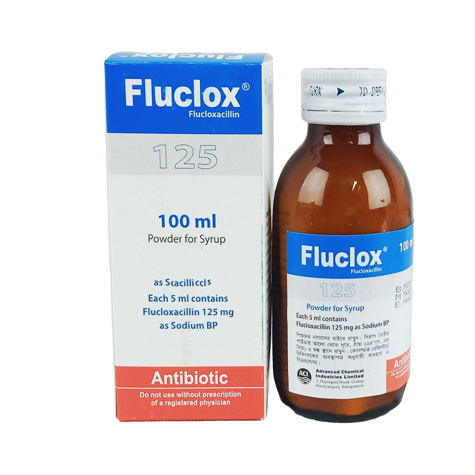 Fluclox 100 ml Powder for Suspension